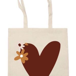 Linnen tas - hart groot